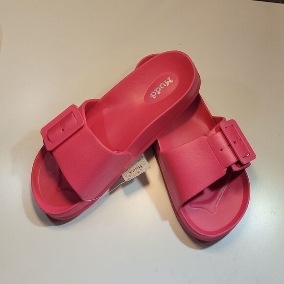 BRAND NEW MUDD ONE STRAP BAND SLIDES OPEN TOE SANDAL - Picture 13 of 15